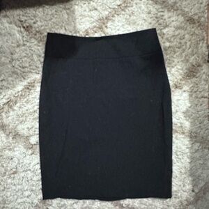 The Limited Black Knee-Length Pencil Skirt